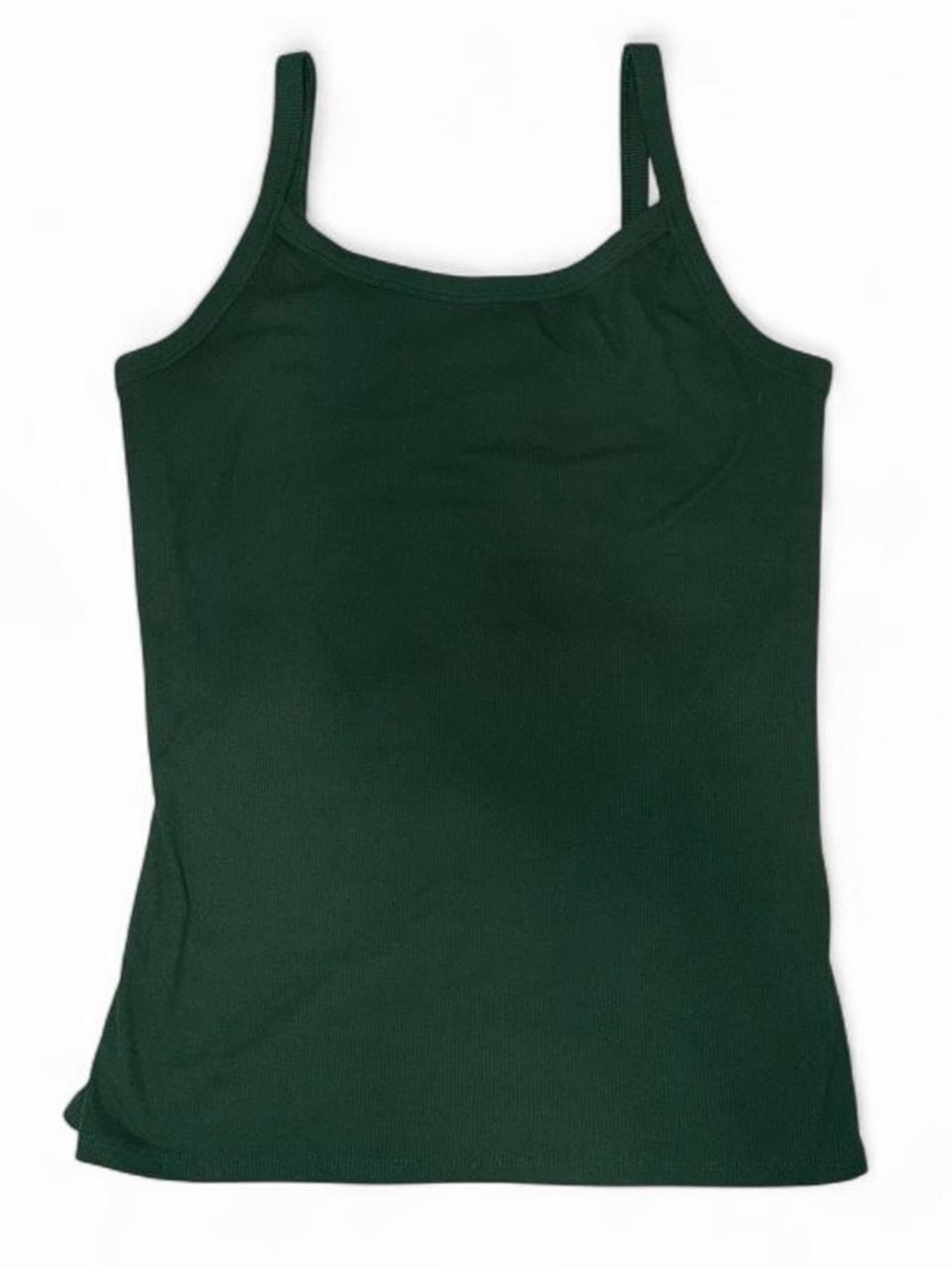 NoBoundaries Classic Women's Dark Green Tank Top Size L